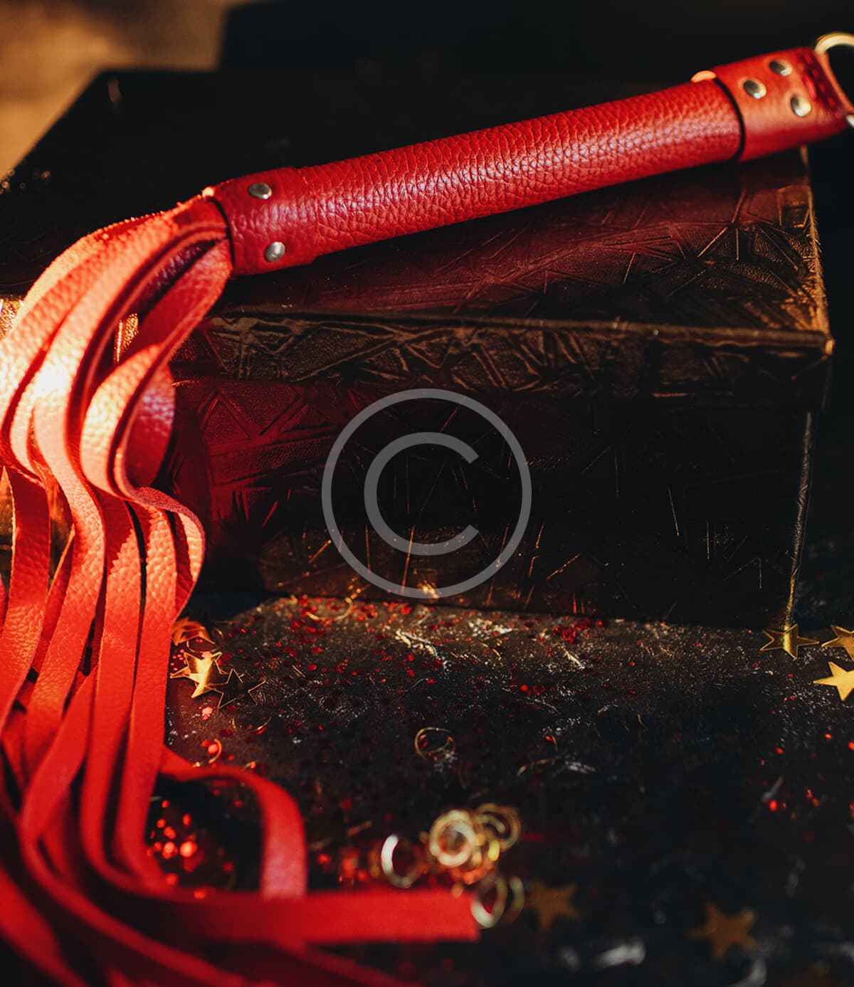 Red laced whip - Зображення 2